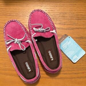 Lamo Kids Fuchsia Moccasins size 13